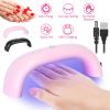 Portable 9W UV LED Nail Drying Lamp