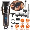 Rechargeable Electric Hair Clipper Cordless Clipper Hair Trimmer Shaver Barber Clipper Hair Cutting Machine