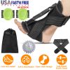 Plantar Fasciitis Night Splint Adjustable Foot Orthotic Brace Support Achilles Tendonitis Ankle Pain Relief Hard Spiky Massage Ball 2 Arch Support Ban