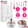 Portable Cordless Electric Nail Drill Kit Charging Base With UV Nail Dryer 6Pcs Nail Drill Bits 5Speeds Direction Control Timer Setting For Acrylic Ge