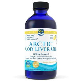 Nordic Naturals Arctic Cod Liver Oil‚Ñ¢, Liquid, Lemon, 8 oz