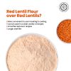 PRIDE OF INDIA Red Lentil Flour (1 lbs)