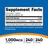 Nutricost Vitamin B12 (Methylcobalamin) 1000mcg, 240 Capsules - Non-GMO, Gluten Free