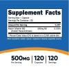 Nutricost Niacin (Flush-Free) Inositol Hexanicotinate 500mg, 120 Capsules, Vitamin B3 Supplement