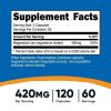 Nutricost Magnesium Citrate Supplement 420mg, 30 Servings (120 Vegetarian Capsules)