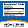 Nutricost Caprylic Acid Capsules, 450 mg, 60 Servings - Vegetarian, Non-GMO and Gluten Free - 120 Capsules with 225mg Each