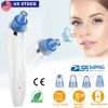 Electronic Blackhead Remover Vacuum Suction Facial Acne Pore Cleaner Blackhead Extractor Tool Device with 4 Heads