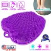 Shower Foot Scrubber Foot Massager Exfoliation Cleaner Mat Improve Foot Circulation Scrubber Foot Pain Relief Mat w/ Anti-slip Suction Cups