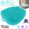 Shower Foot Scrubber Foot Massager Exfoliation Cleaner Mat Improve Foot Circulation Scrubber Foot Pain Relief Mat w/ Anti-slip Suction Cups