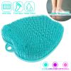 Shower Foot Scrubber Foot Massager Exfoliation Cleaner Mat Improve Foot Circulation Scrubber Foot Pain Relief Mat w/ Anti-slip Suction Cups